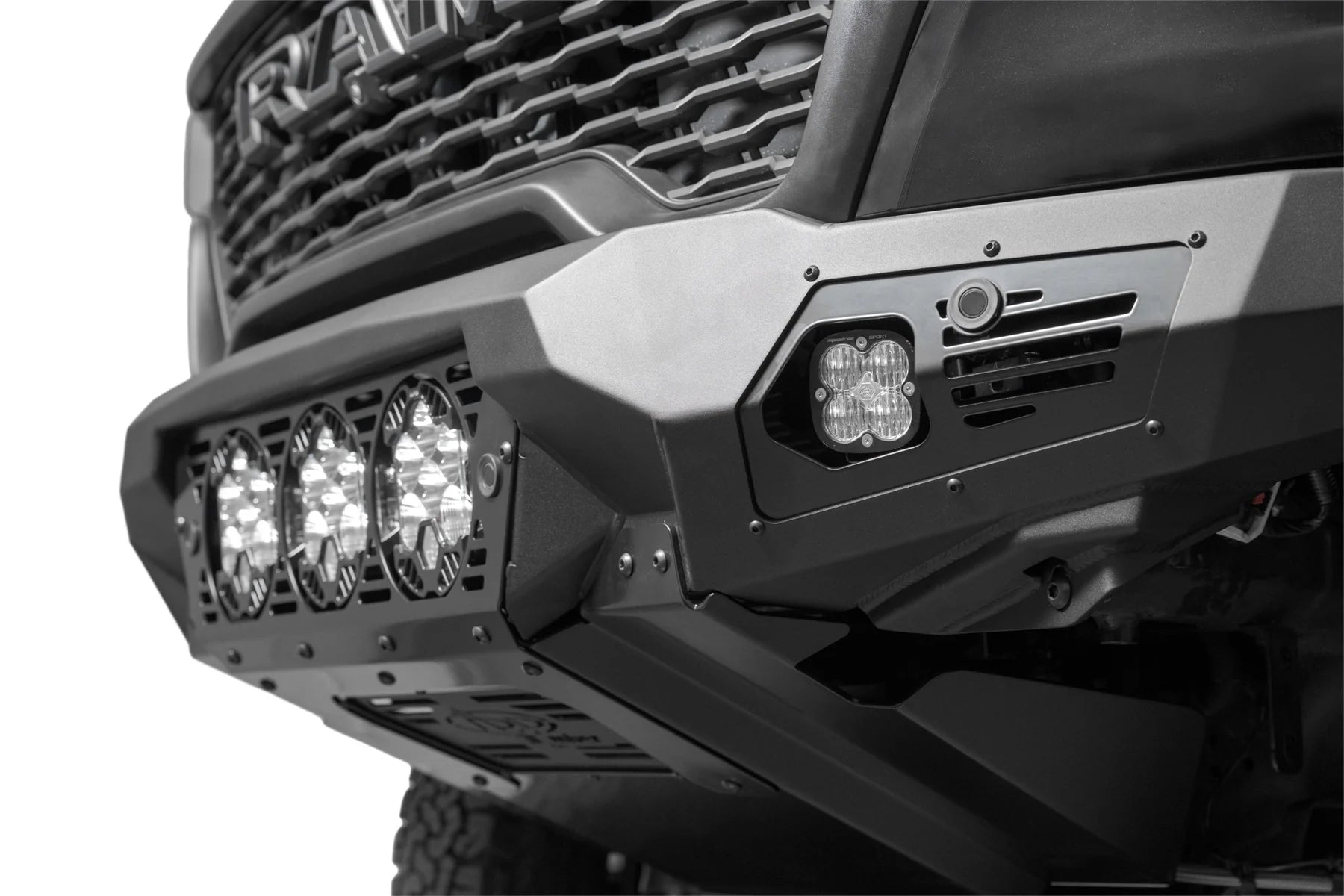 Addictive Desert Designs 2025-2026 Ram RHO Bomber Front Bumper (Baja)