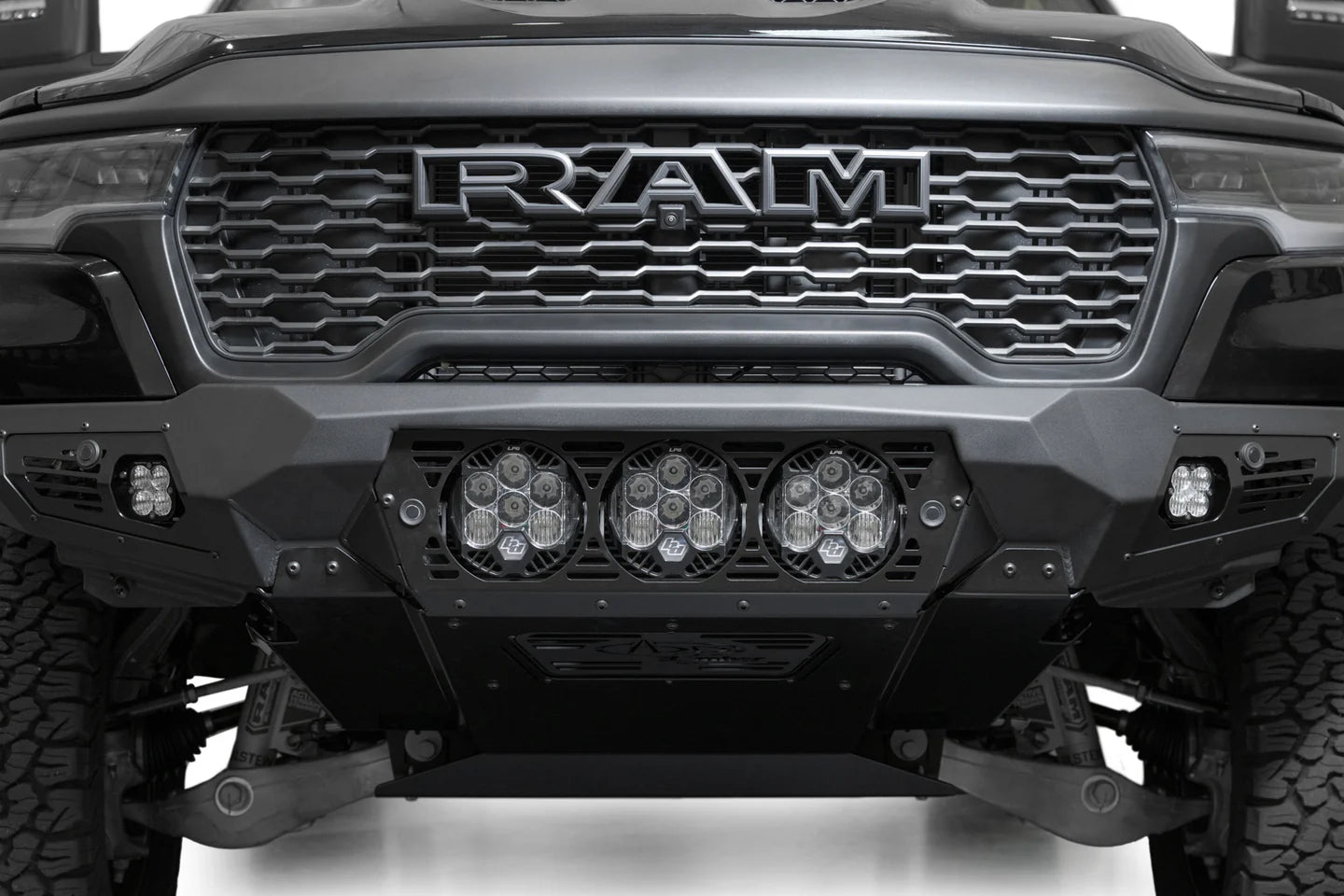 Addictive Desert Designs 2025-2026 Ram RHO Bomber Front Bumper (Baja)