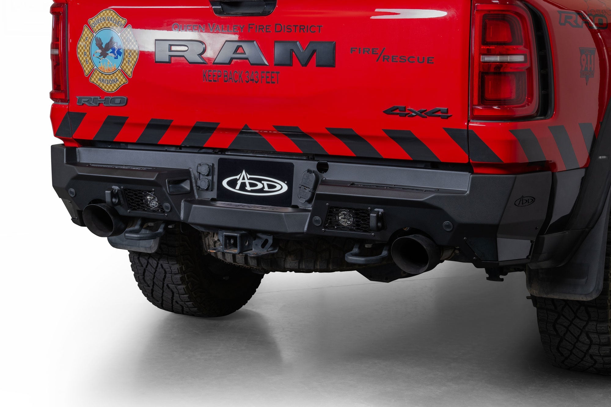 ADD 2025 Ram RHO Stealth Fighter Rear Bumper