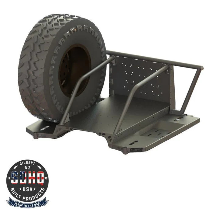 SDHQ Off Road 2025 Ram 1500 RHO SDHQ Built In Bed Chase Rack