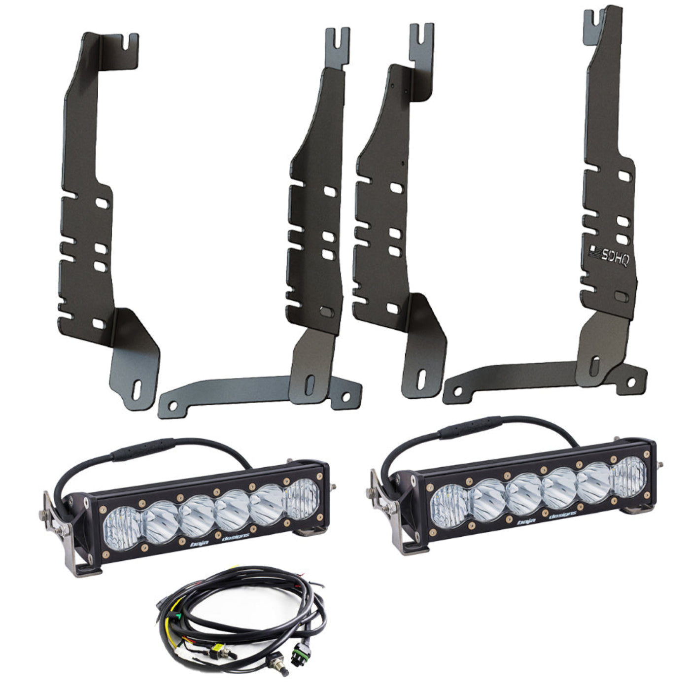 2019-2025 Ram 1500/TRX/RHO SDHQ Built "Build your Own" Behind The Grille LED Light Bar Mount