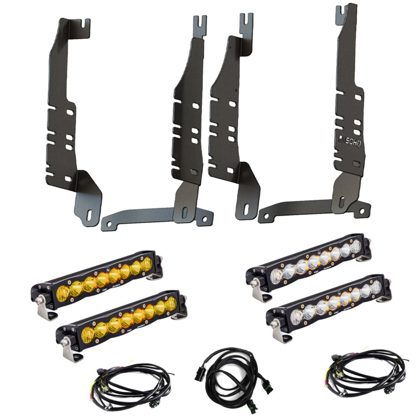 2019-2025 Ram 1500/TRX/RHO SDHQ Built "Build your Own" Behind The Grille LED Light Bar Mount