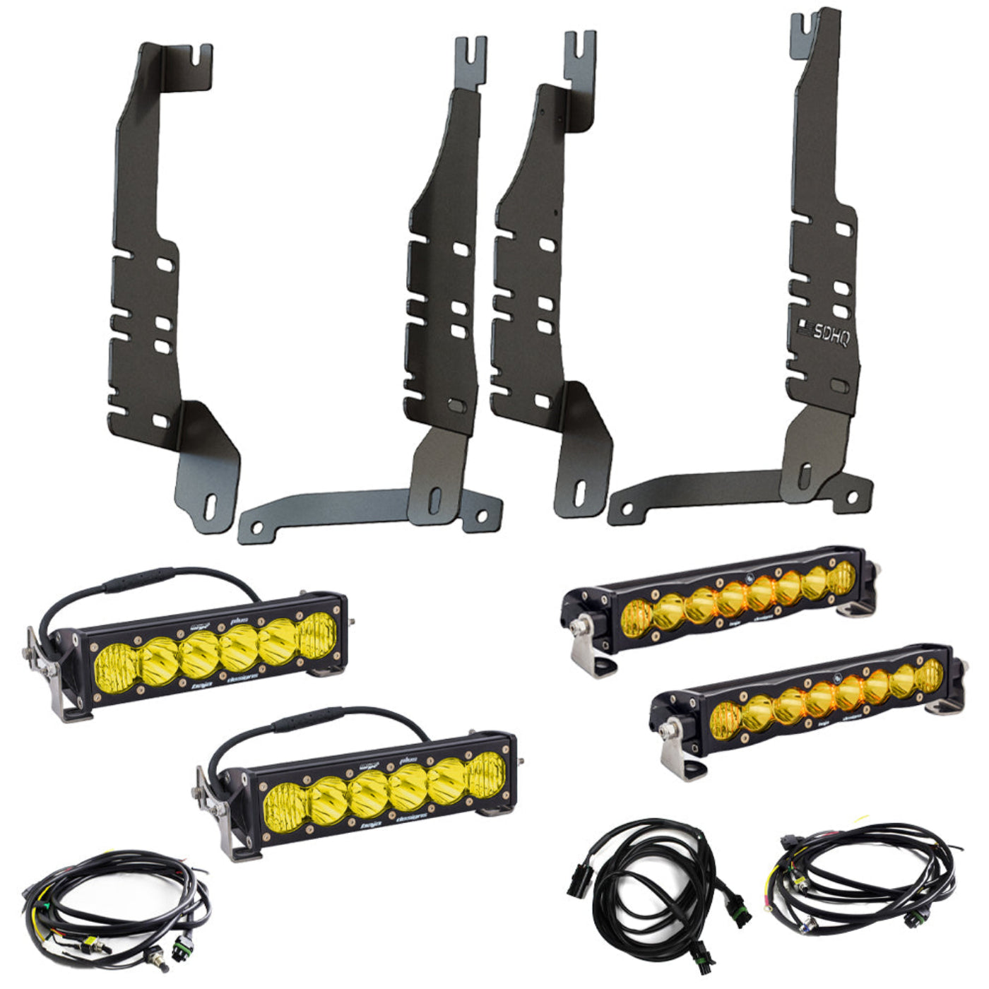 2019-2025 Ram 1500/TRX/RHO SDHQ Built "Build your Own" Behind The Grille LED Light Bar Mount