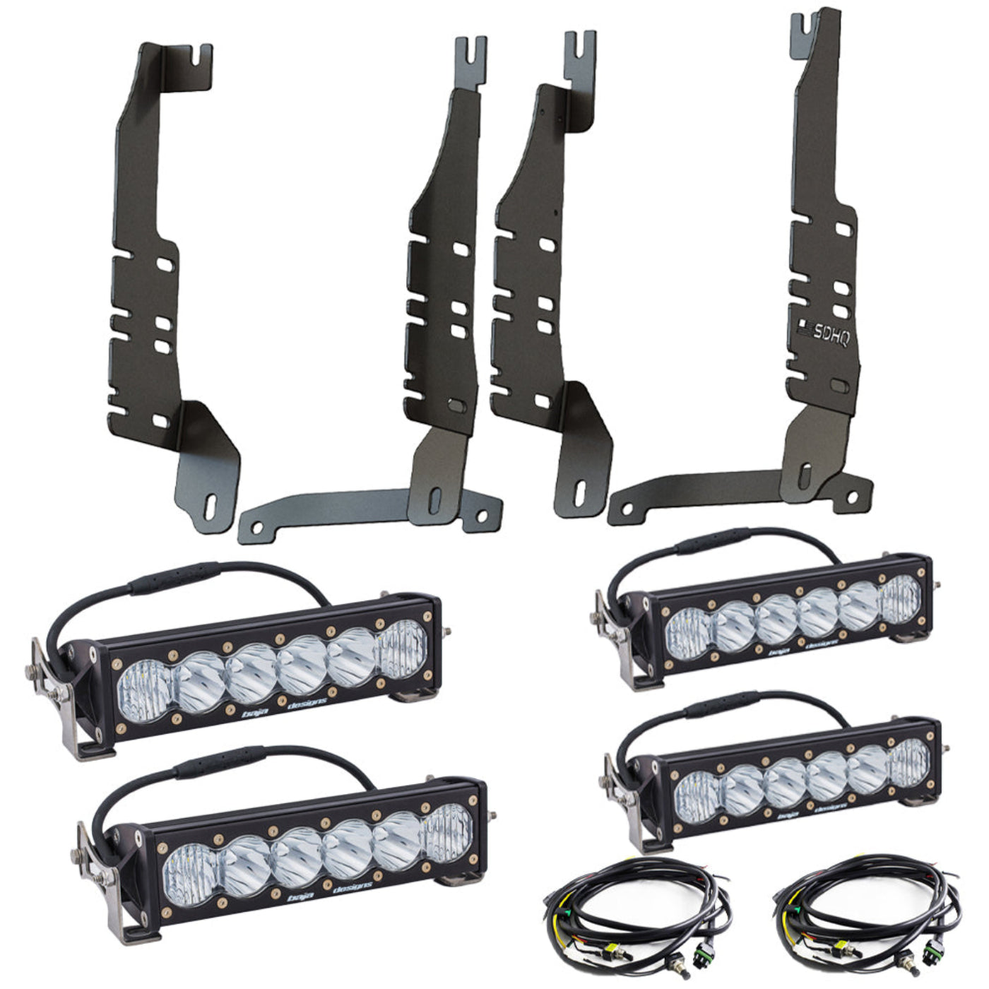 2019-2025 Ram 1500/TRX/RHO SDHQ Built "Build your Own" Behind The Grille LED Light Bar Mount