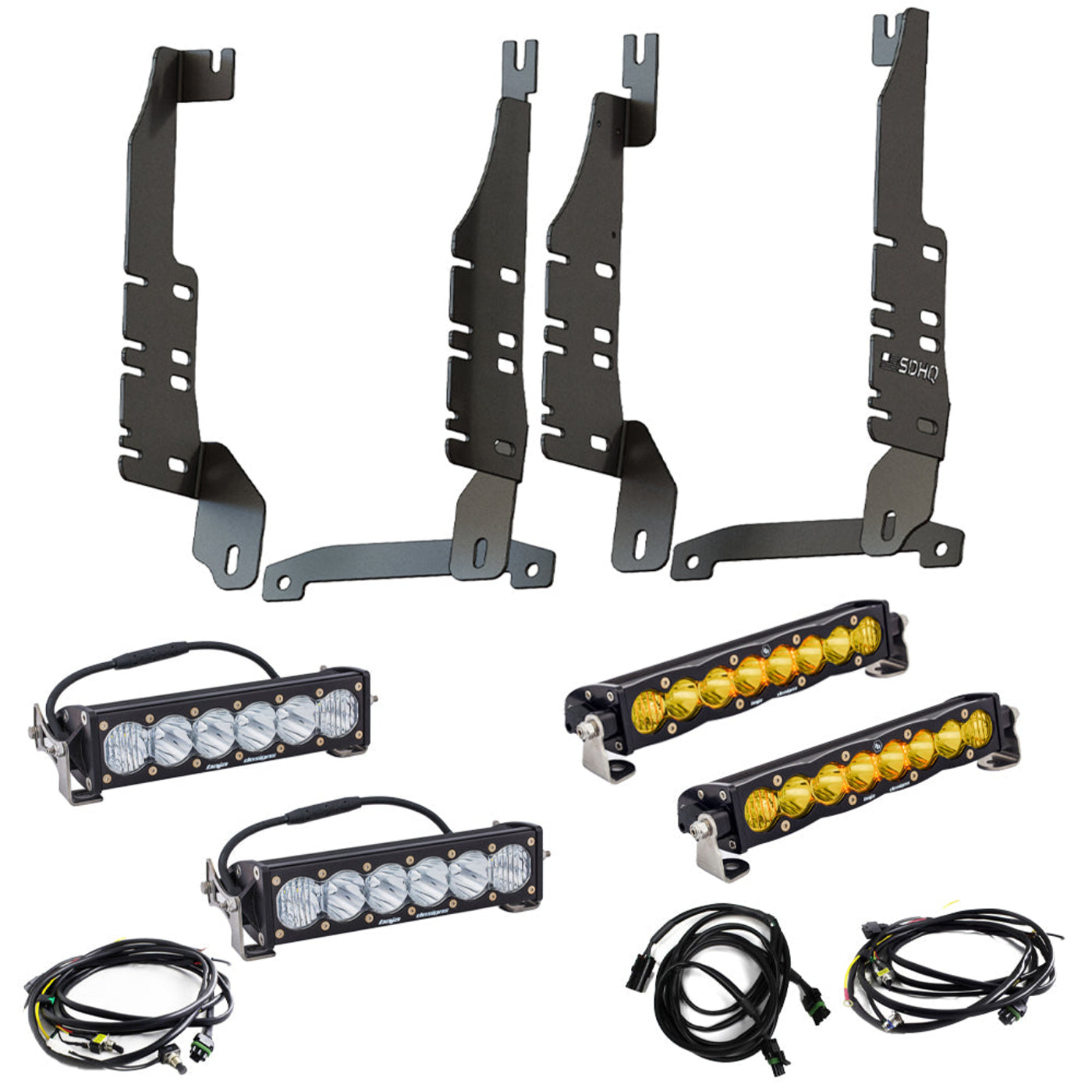 2019-2025 Ram 1500/TRX/RHO SDHQ Built "Build your Own" Behind The Grille LED Light Bar Mount