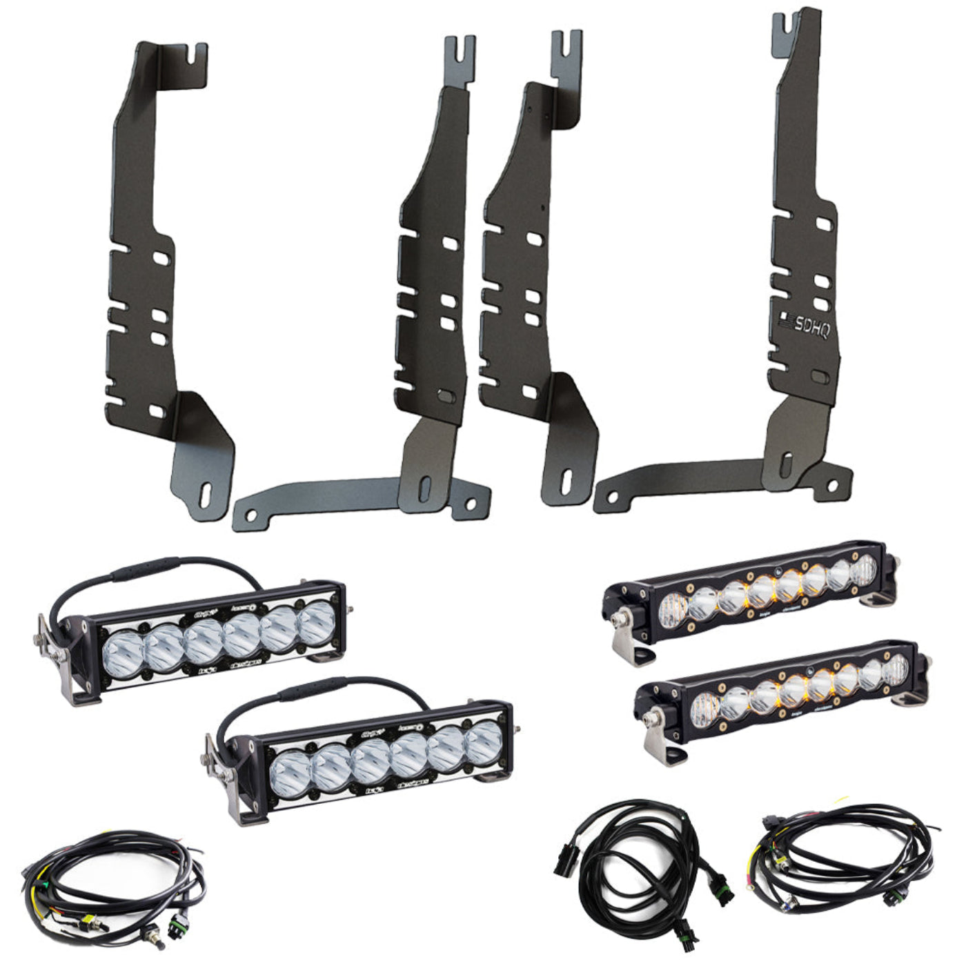 2019-2025 Ram 1500/TRX/RHO SDHQ Built "Build your Own" Behind The Grille LED Light Bar Mount