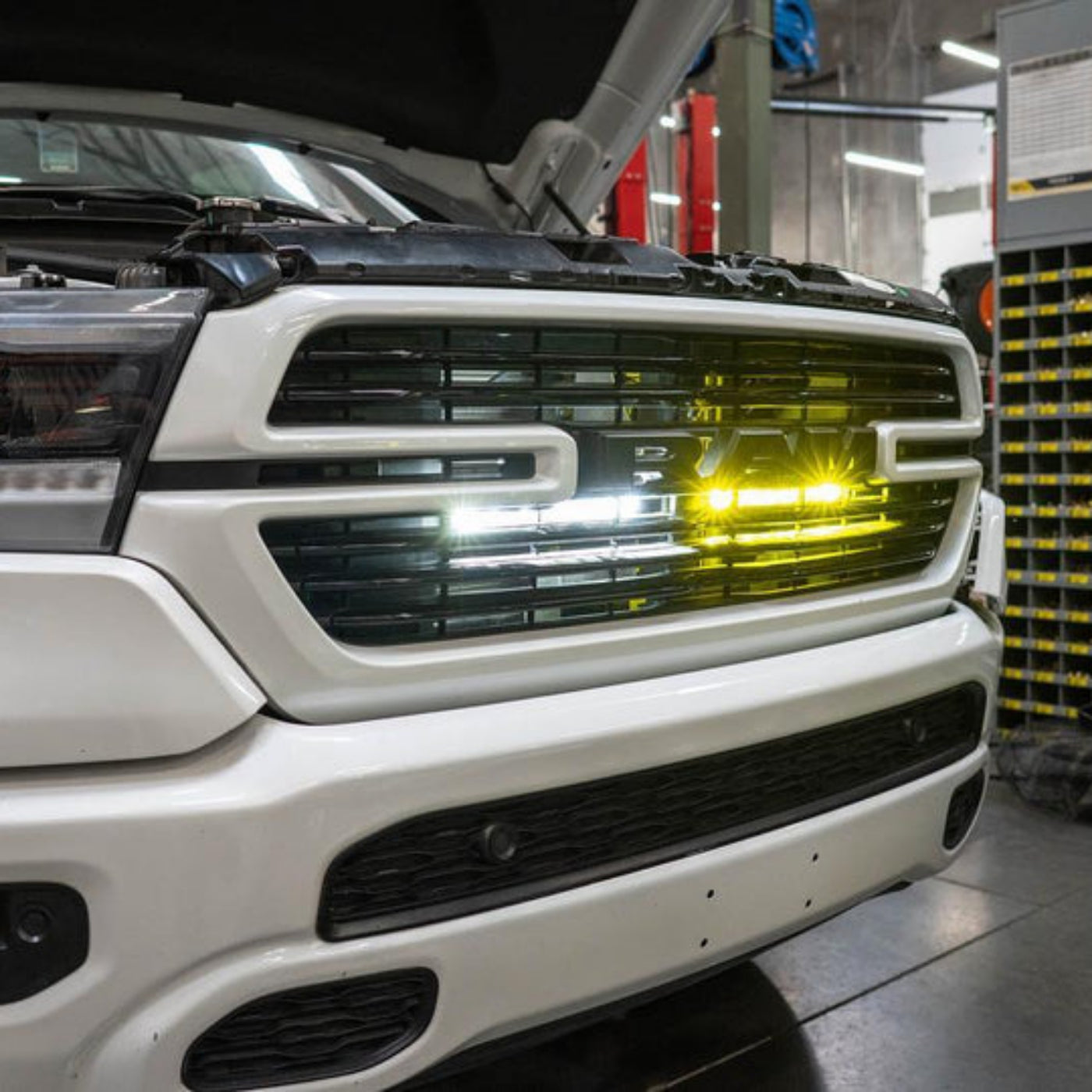 2019-2025 Ram 1500/TRX/RHO SDHQ Built "Build your Own" Behind The Grille LED Light Bar Mount