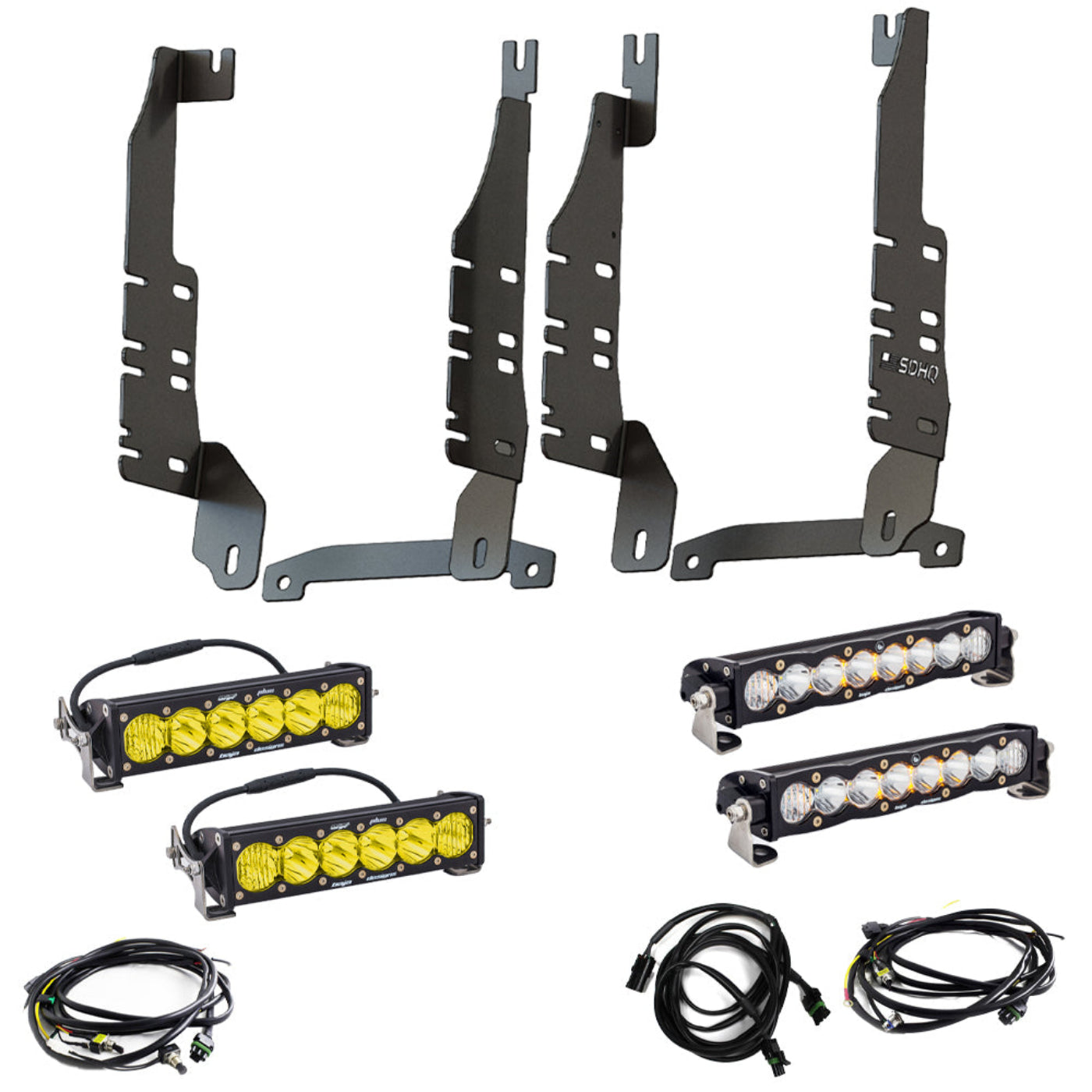 2019-2025 Ram 1500/TRX/RHO SDHQ Built "Build your Own" Behind The Grille LED Light Bar Mount