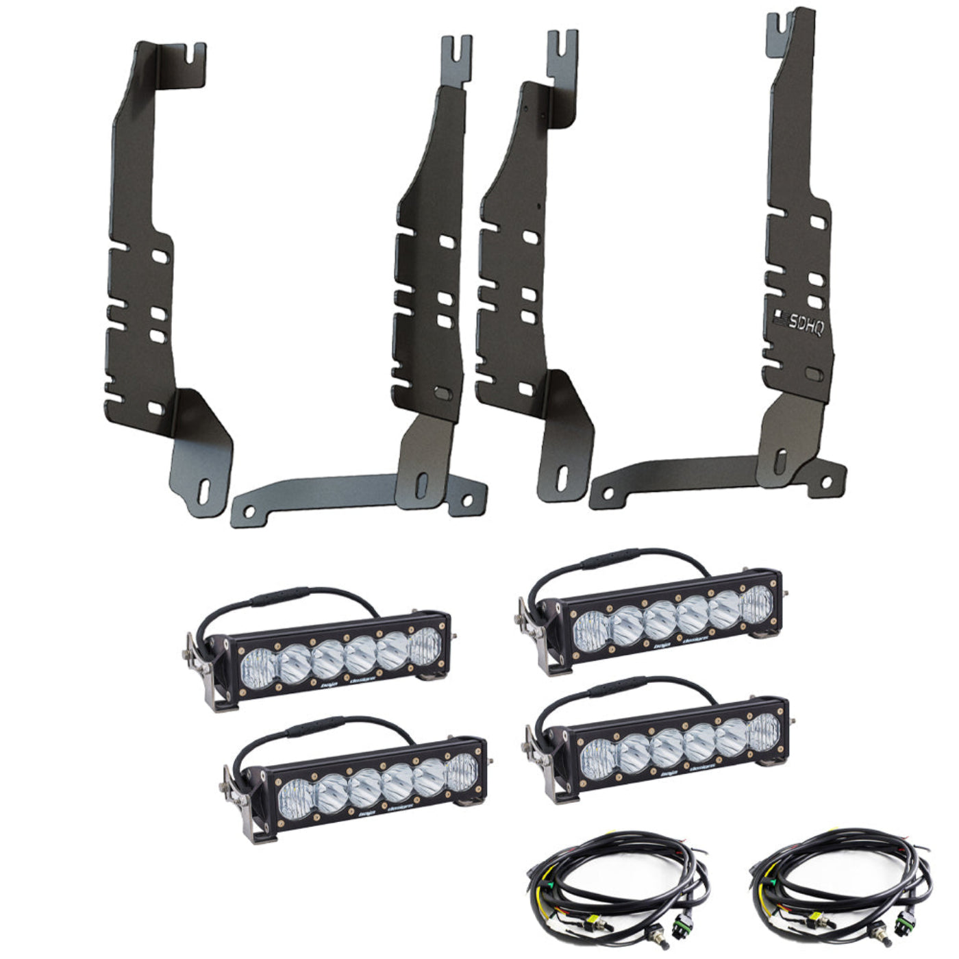 2019-2025 Ram 1500/TRX/RHO SDHQ Built "Build your Own" Behind The Grille LED Light Bar Mount