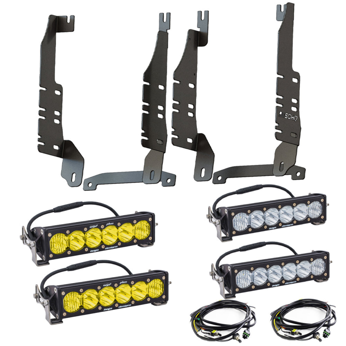 2019-2025 Ram 1500/TRX/RHO SDHQ Built "Build your Own" Behind The Grille LED Light Bar Mount