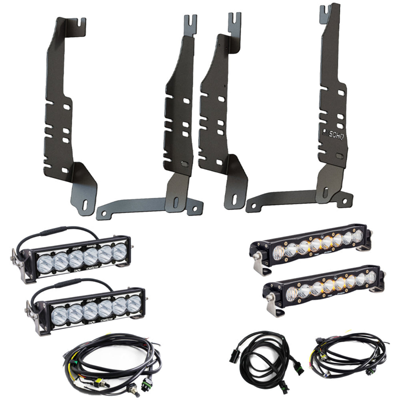2019-2025 Ram 1500/TRX/RHO SDHQ Built "Build your Own" Behind The Grille LED Light Bar Mount