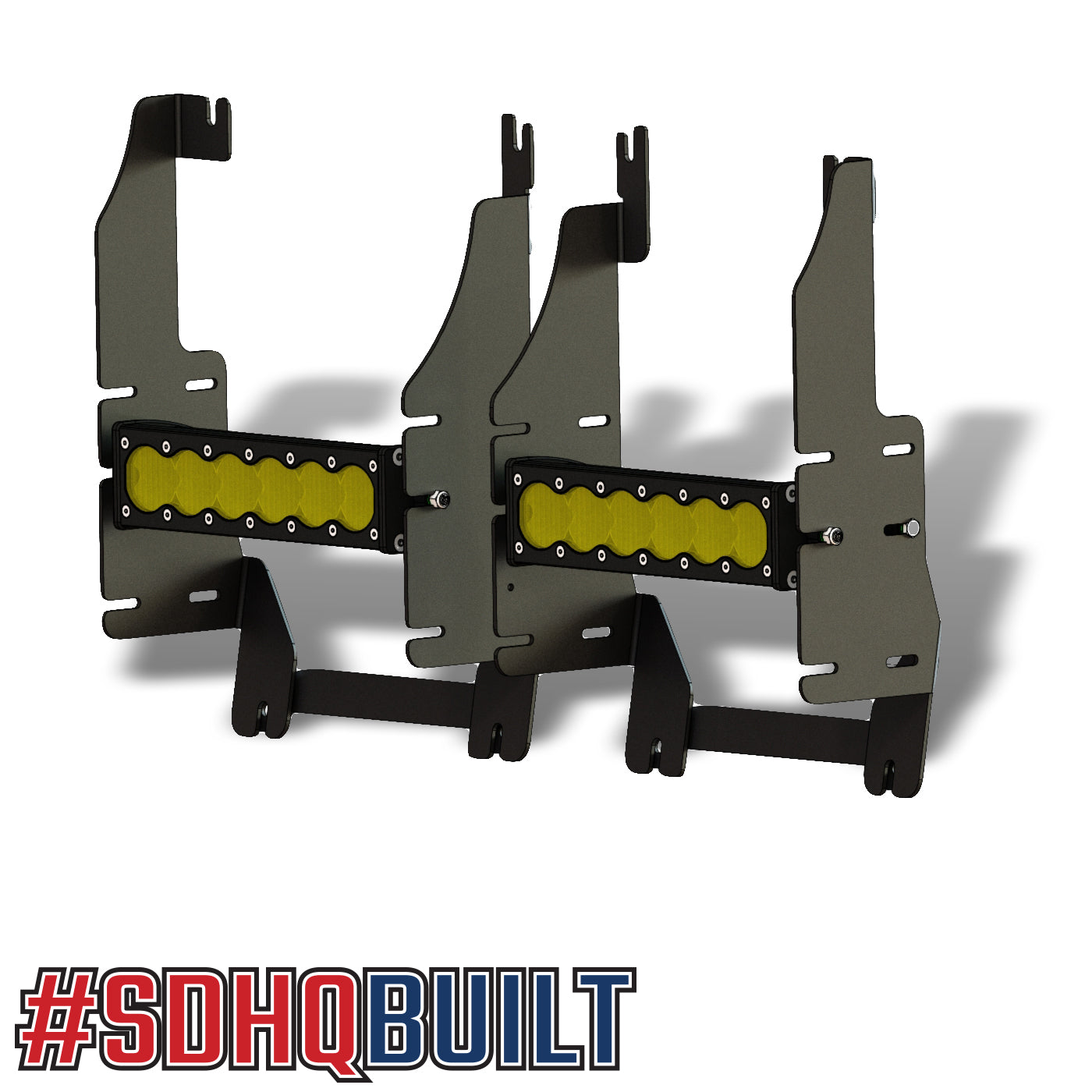 2019-2025 Ram 1500/TRX/RHO SDHQ Built "Build your Own" Behind The Grille LED Light Bar Mount