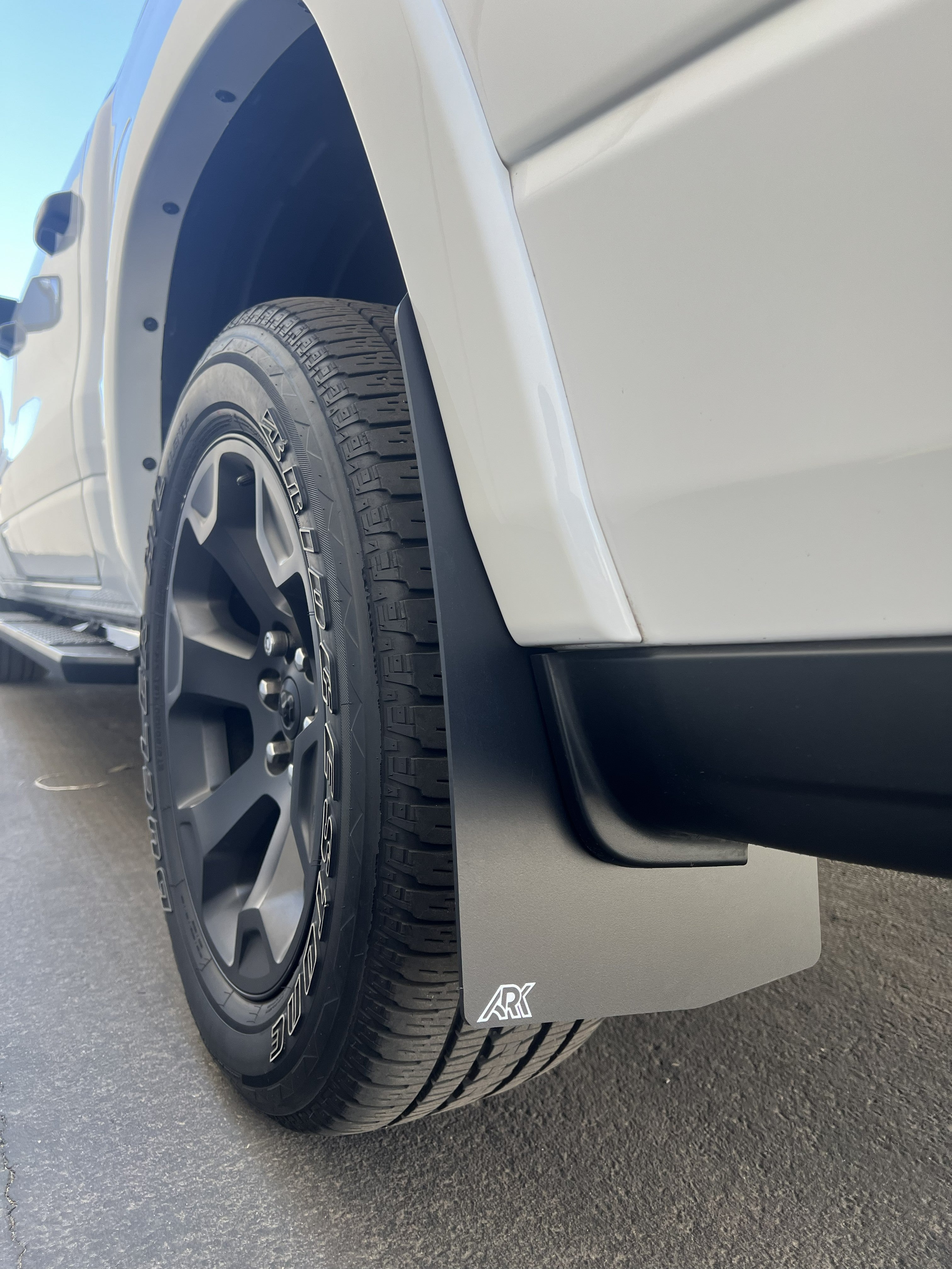 ARK 2019-2026 Dodge 1500 RAM TriXpoly Mid Mud Flaps