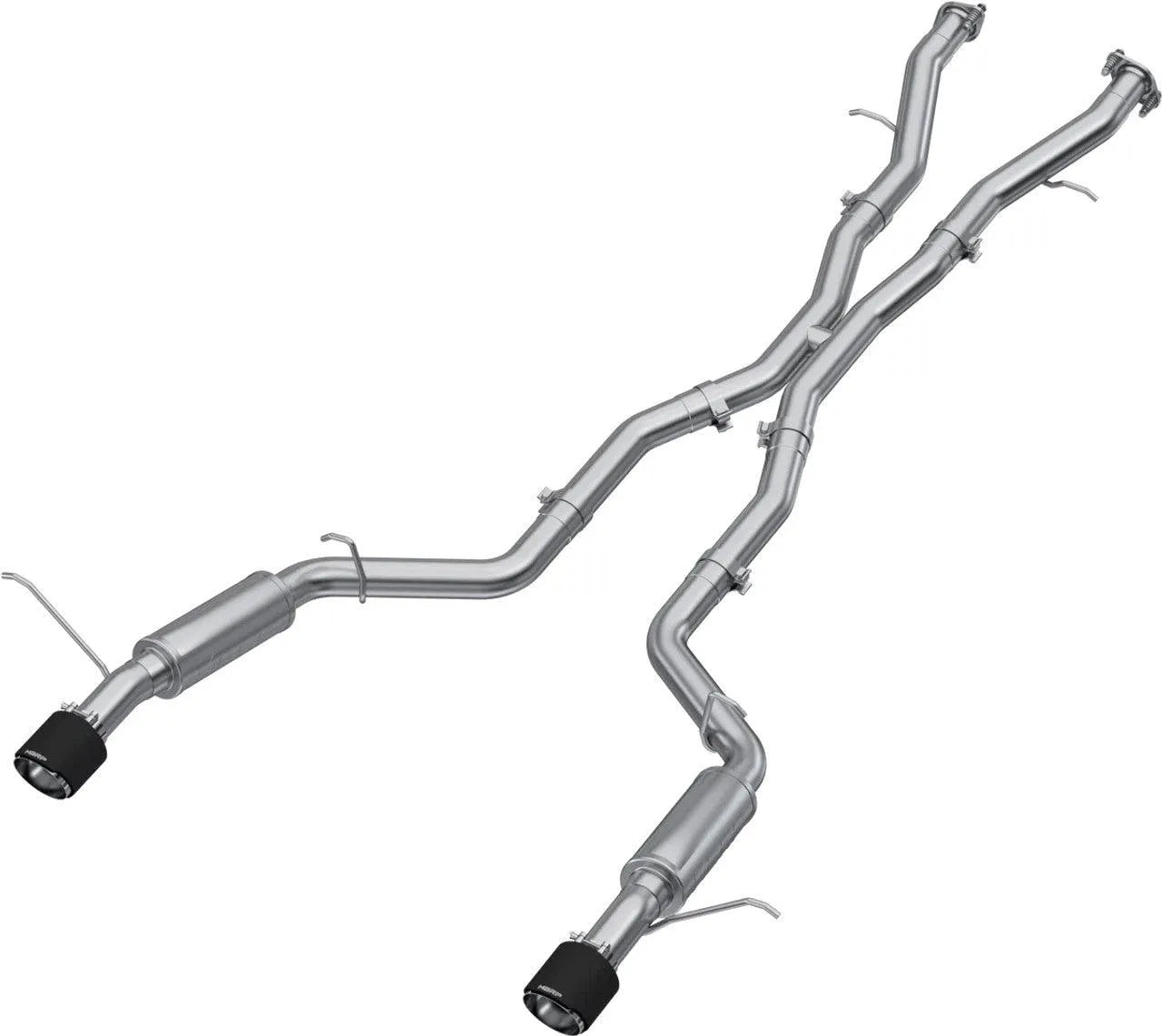 MBRP 2018+ Dodge Durango SRT / SRT Hellcat 6.4L/6.2L 3in Race Dual Rear Exit Catback Exhaust