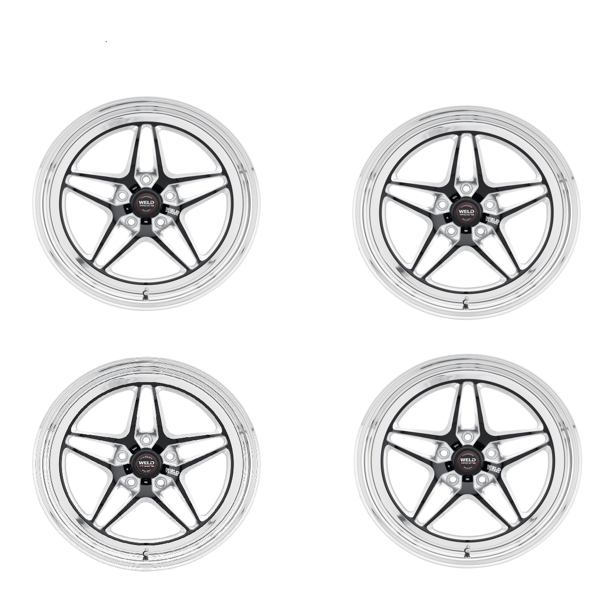 Black Friday / Cyber Monday Special Weld S81 17x10 / 18x5 5x115 Dodge Charger Challenger Set of 4