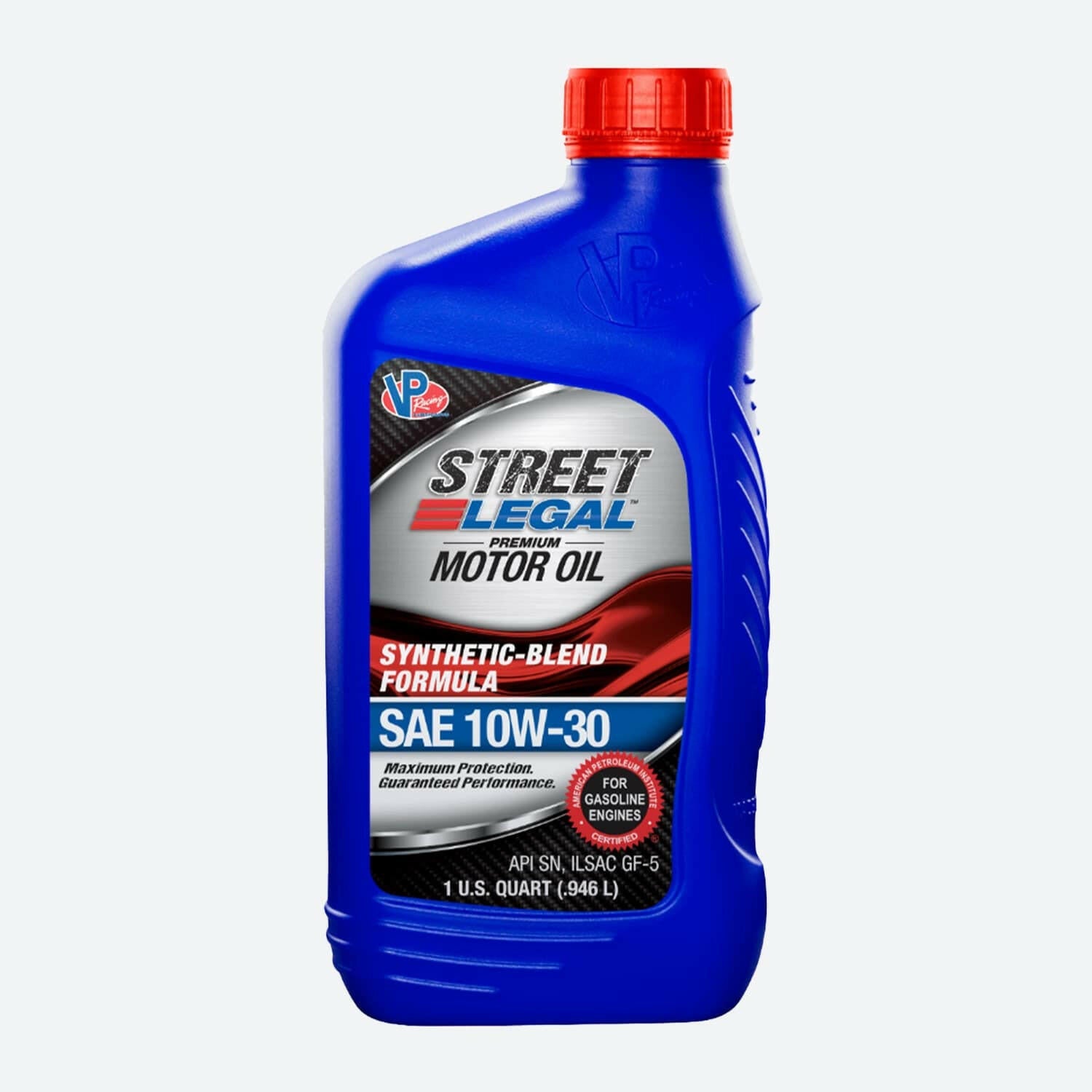 VP Racing Street Legal 10W30 Synthetic Blend Motor Oil