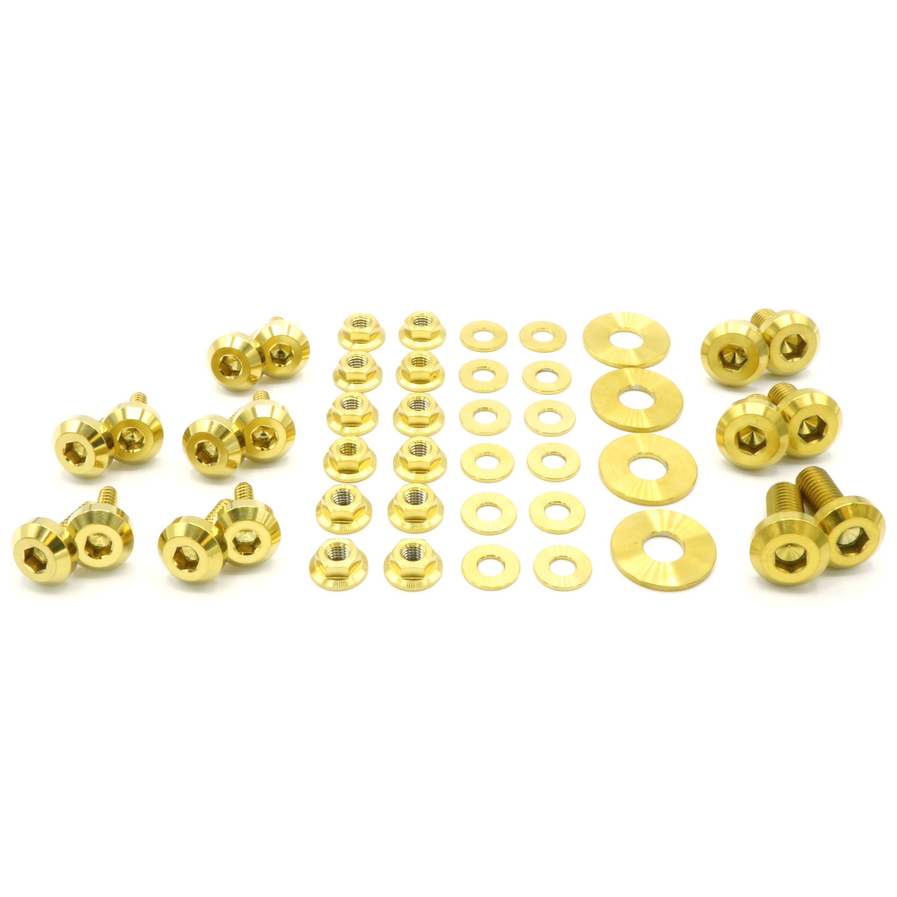 Titanium Hardware RS Hood Kit - Subaru Impreza GC8 (1992-2001)