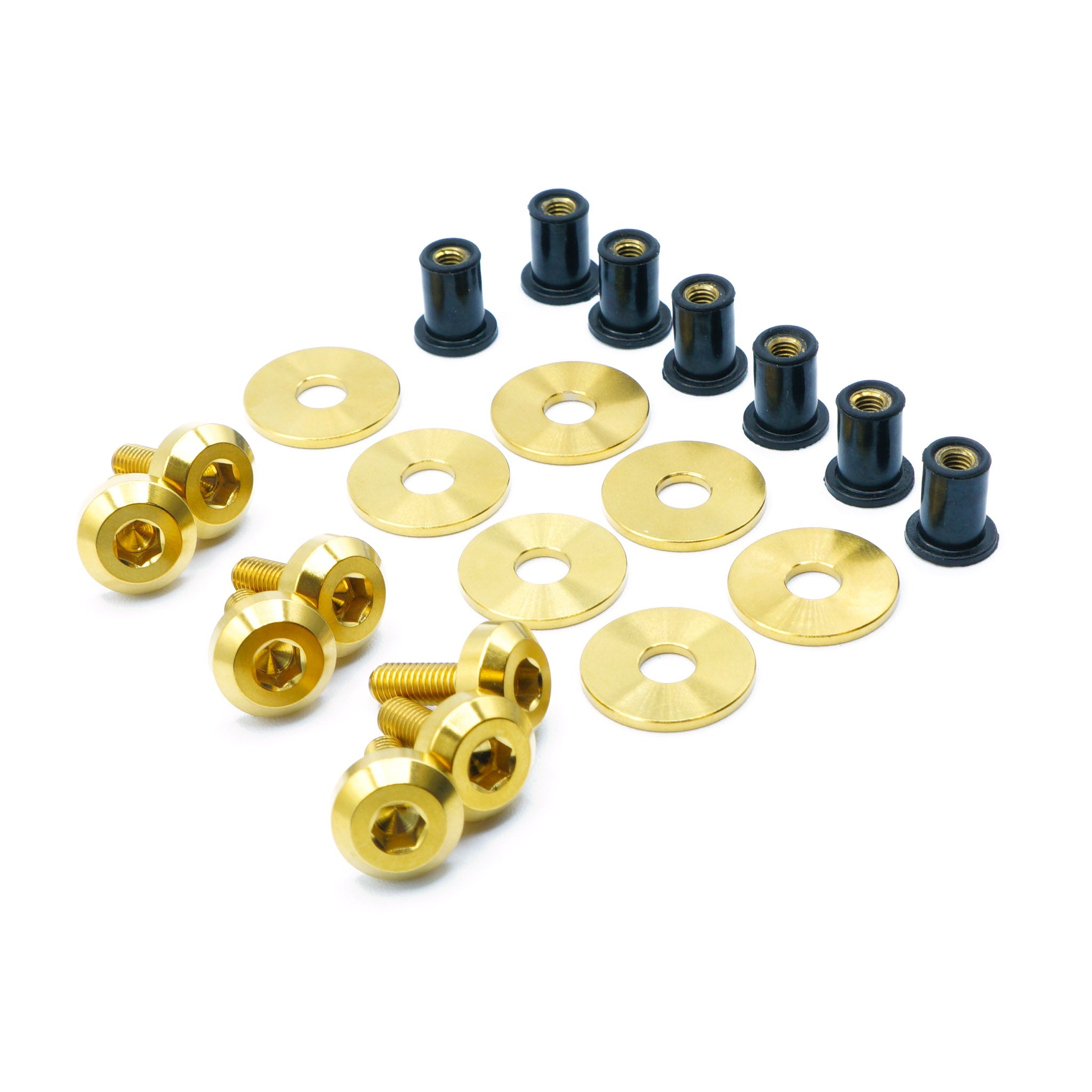 Titanium Hardware Plastic Clip Delete Trunk Kit - BRZ/GT86/FR-S (2013-2020)