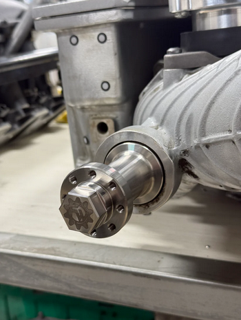 Fabworkz Stainless Hub for Hellcat Supercharger Griptec Pulley to LS Engine Application