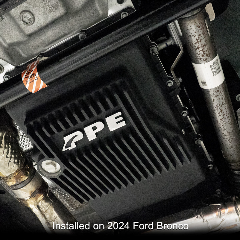 PPE 2017-2025 Ford 10R60/10R80/10R100 Heavy-Duty Cast Aluminum Transmission Pan - Deep