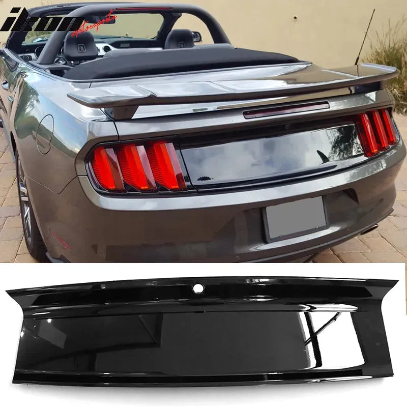 2015-2023 Ford Mustang Trunk Boot Cover ABS Rear Trunk Cover Panel Dec