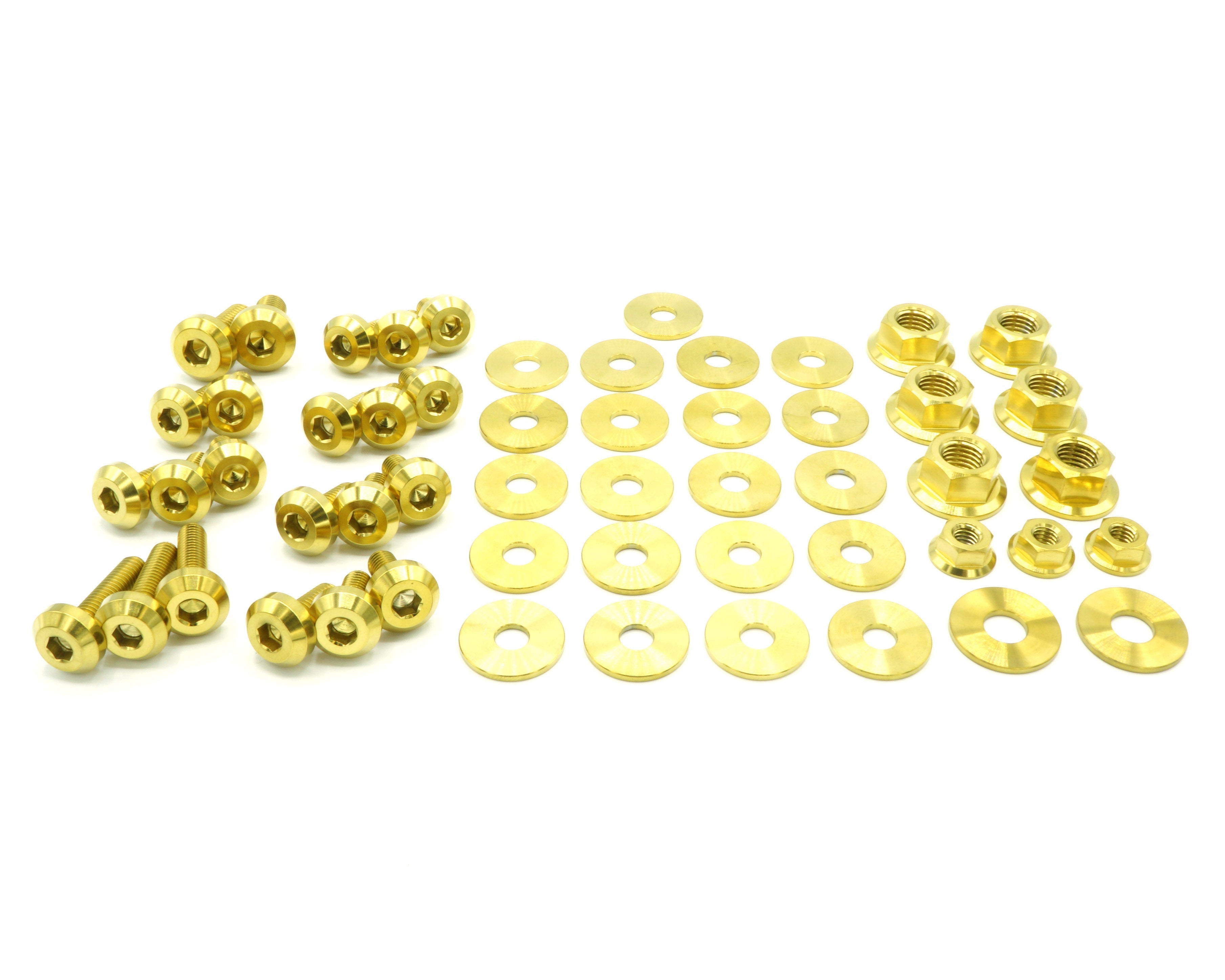 Stage 1 Titanium Hardware Engine Bay Kit - Toyota Supra MKIII (1986-1992)