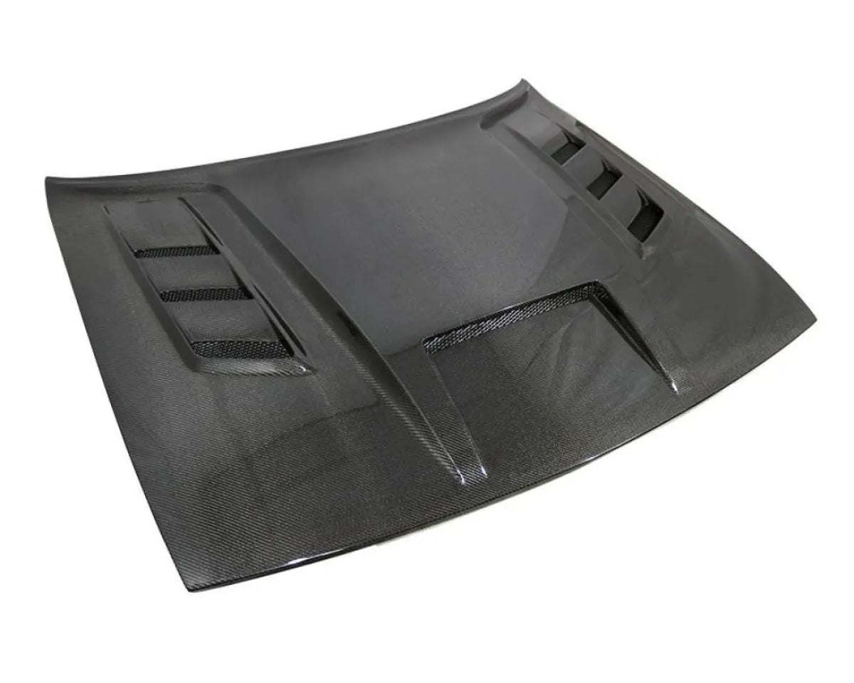 VIS Racing Carbon Fiber Terminator Style Hood Dodge Challenger 2DR 2008-2022