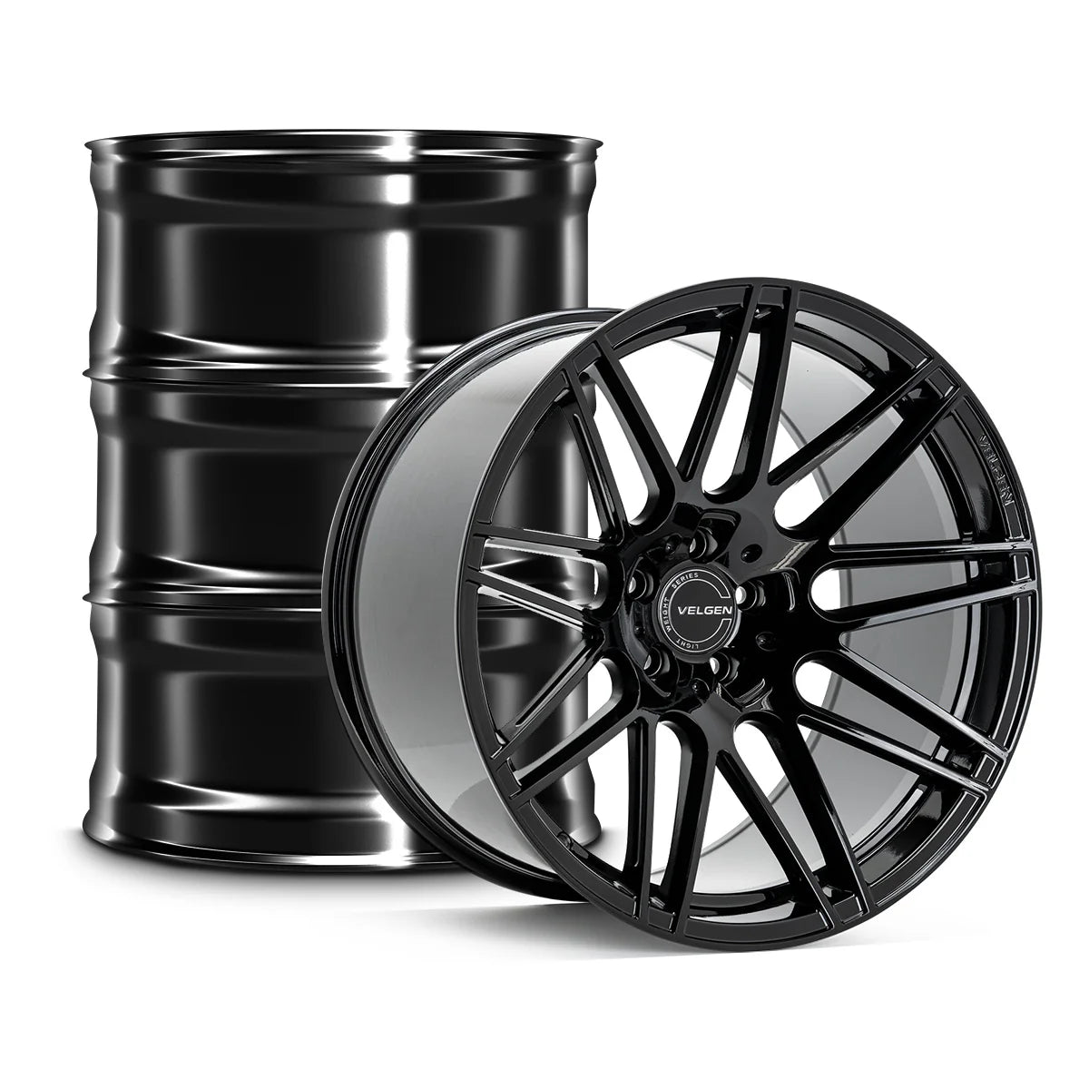 Velgen Wheels VFMesh9 Wheel Gloss Black Set Of 4