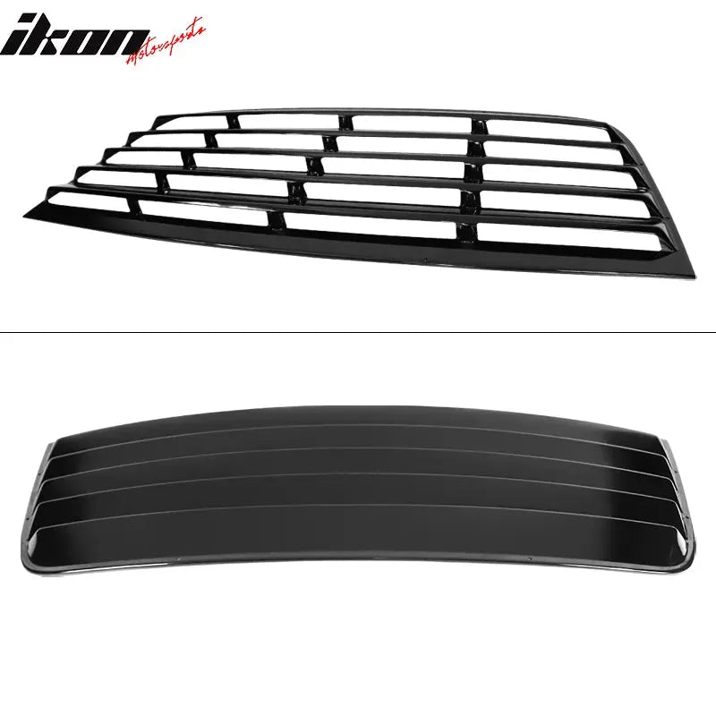 Ikon Motorsports 2008-2023 Dodge Challenger Rear Window Scoop Louver Vent
