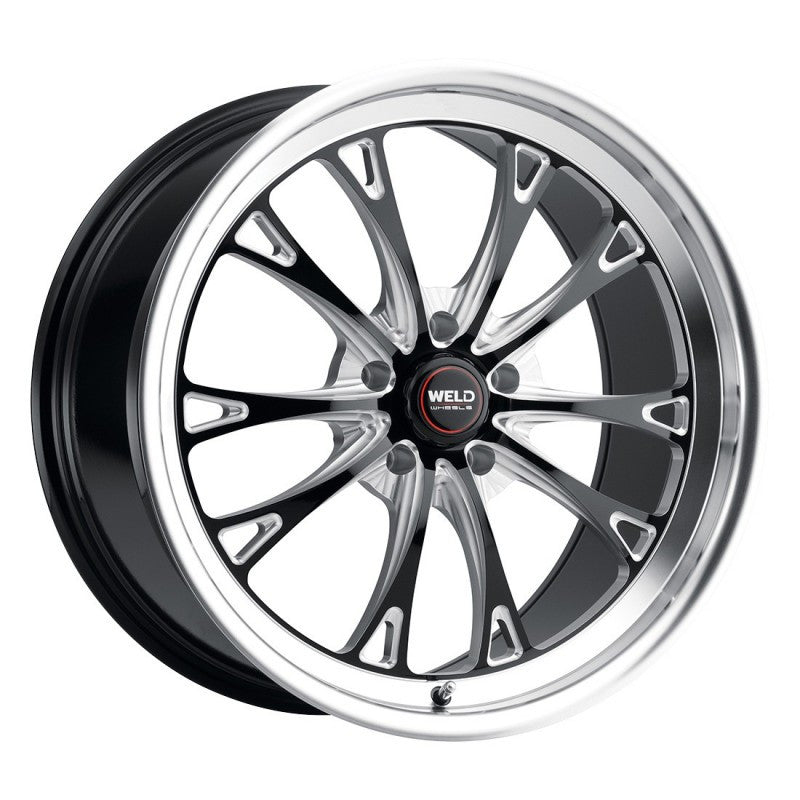 WELD Belmont Drag Gloss Black Wheel with Milled Spokes 2024-2026 Charger