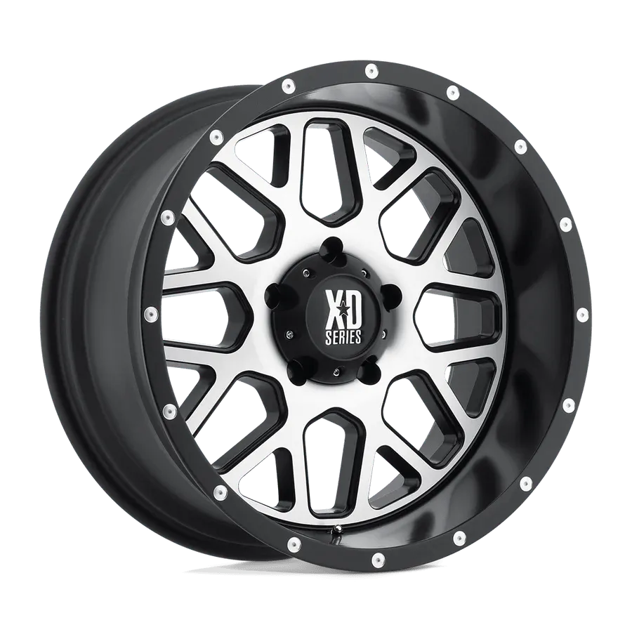 XD Grenade Satin Black Machined Face Wheel