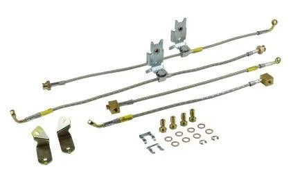 Goodridge G-Stop Braided Stainless Brake Lines 08-23 Charger / Challenger / 300 / Magnum Non Brembo Cars