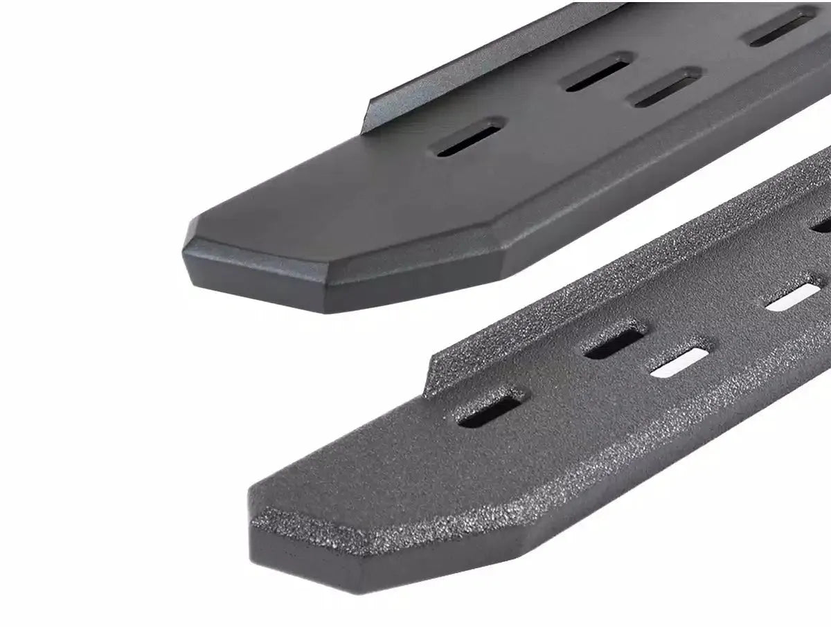 RealTruck Go Rhino RB30 Slim Running Boards Textured Black Finish 2019-2027 Ram TRX / Ram RHO