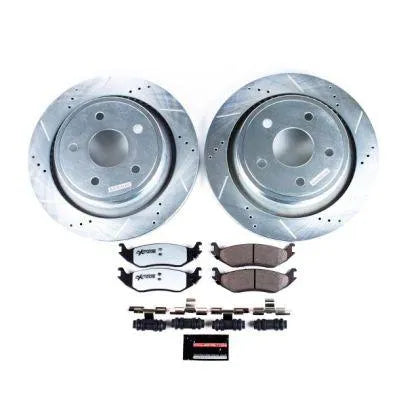 PowerStop Rear Z36 Truck & Tow Brake Kit 2009-2022 Ram 1500 Classis(5 Lug)