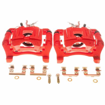 Power Stop 15-18 Ford Mustang Rear Red Calipers (For Brembo Equipped Models)