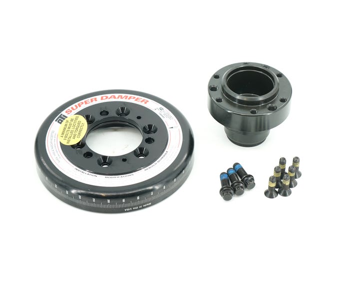 BTR HYPERDRIVE FRONT DRIVE KIT - LS - BLACK - SFI BALANCER - DRESS KIT - ACD-LS05B-SFI
