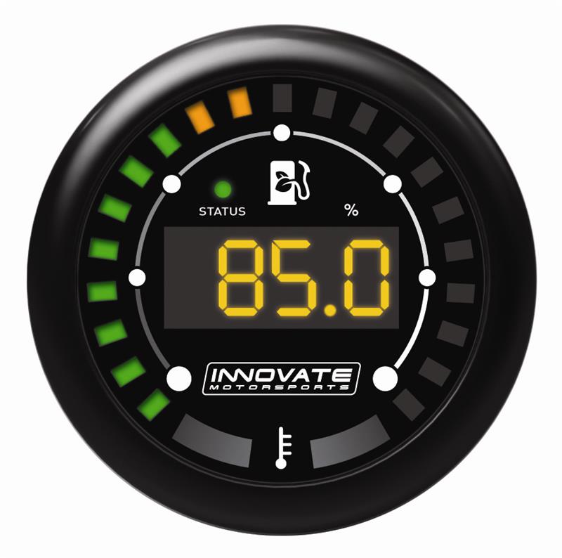 Innovate MTX-D Series Gauge; Dual Gauge; Ethanol Content & Fuel Temp Complete Gauge Kit