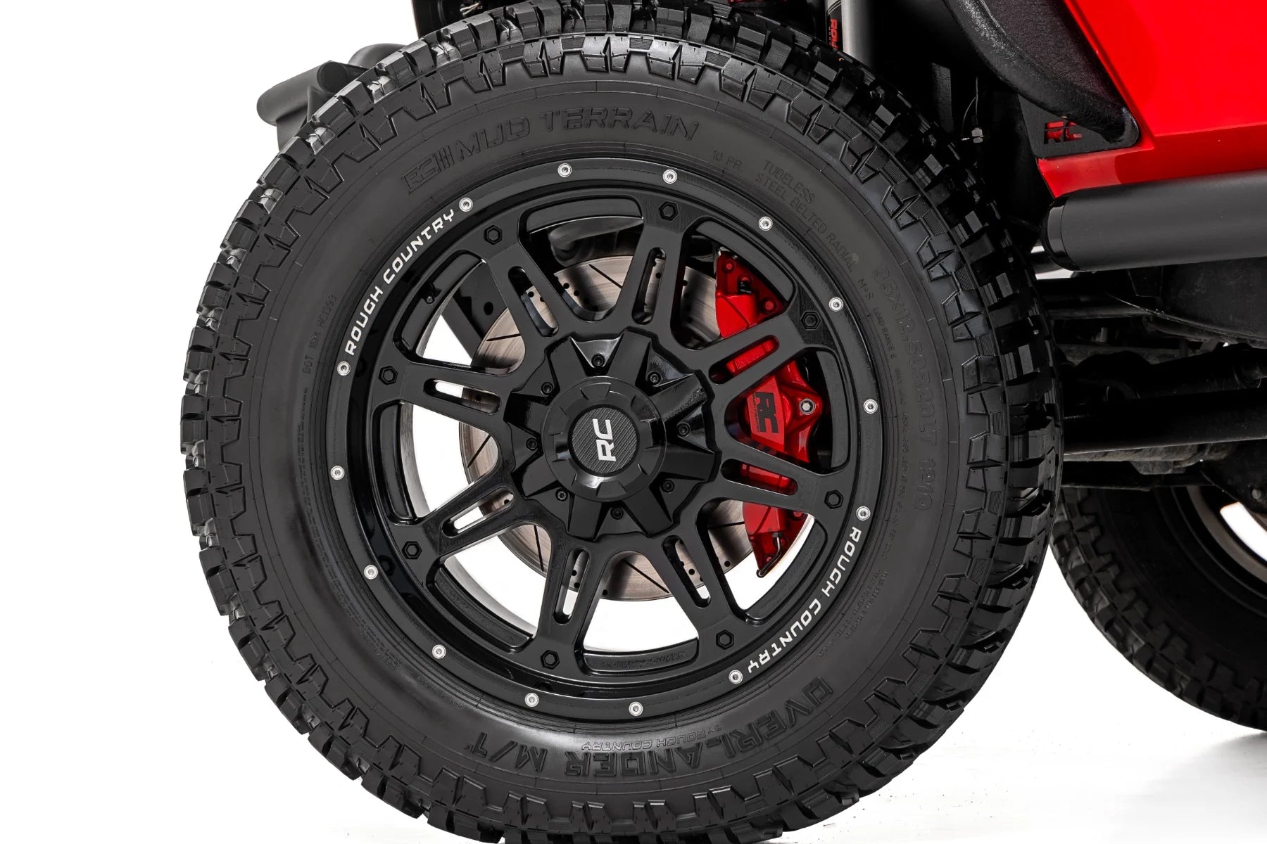 Rough Country Performance Brake System Front | Jeep Wrangler JK/Wrangler Unlimited (07-18)