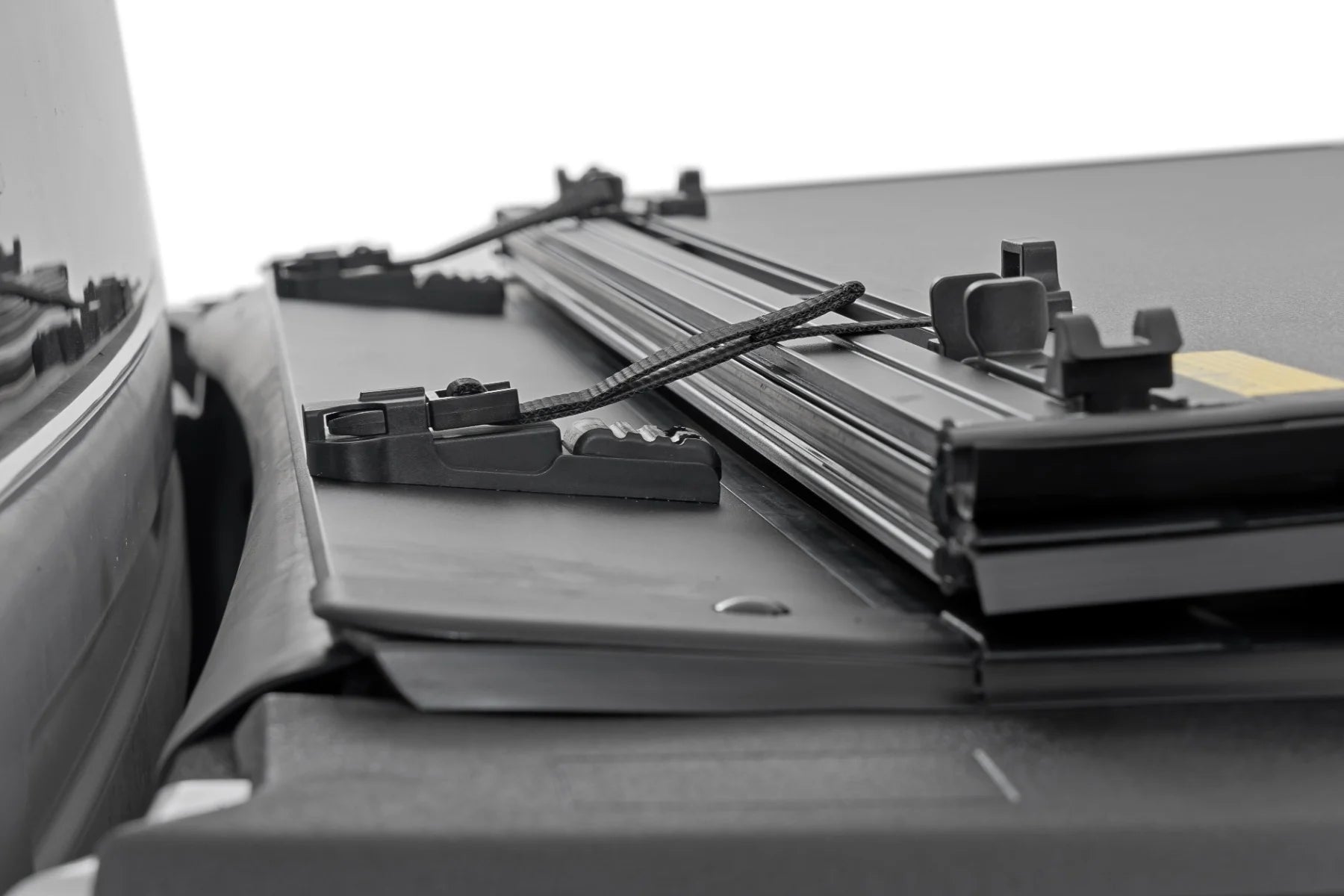 Rough Country Hard Tri-Fold Flip Up Bed Cover | Ram 1500/2500/3500 (10-25 & Classic)