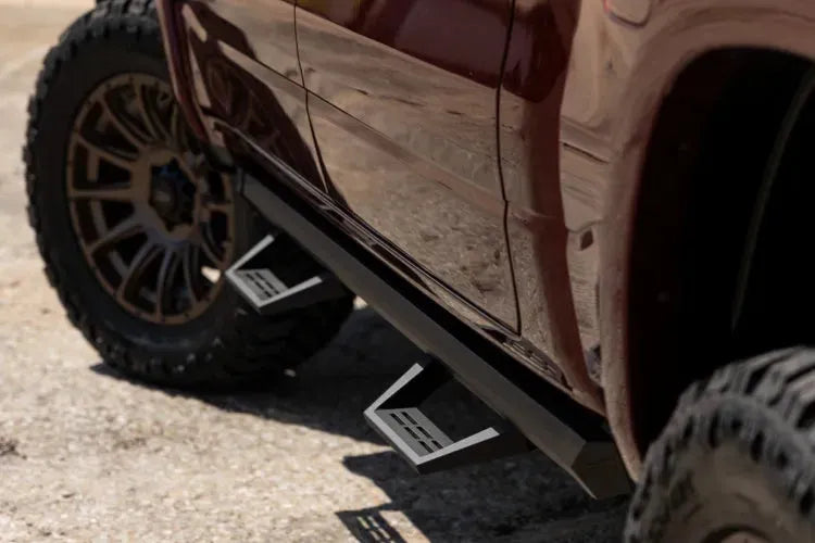Rough Country SRL2 Adj Aluminum Step Crew Cab | Ram 1500 & RHO (19-26)/1500 TRX (21-24)
