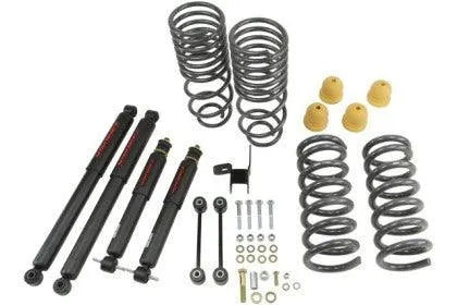 Belltech 09-18 2WD Dodge Ram 1500 Std Cab Lowering Kit w/ND II Shocks - 2in F/4in R Drop