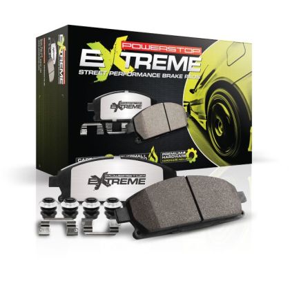 PowerStop 2015-2023 Dodge Charger / Challenger Z26 Extreme Street Front Brake Pads (6 Piston)