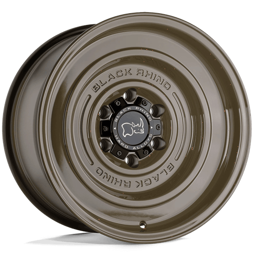 Black Rhino SOLID Gloss Alligator Green 6x139.7 Wheels - product view 1