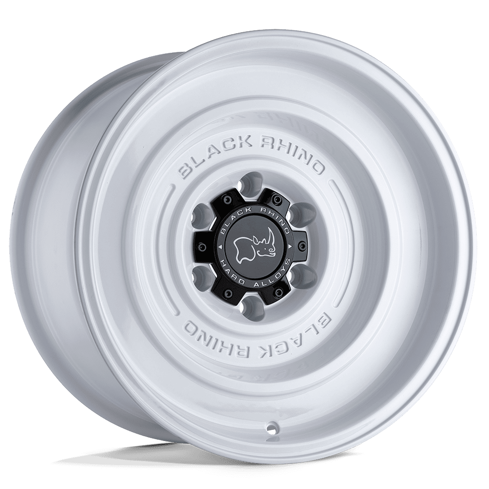 Black Rhino SOLID Gloss White 6x139.7 Wheels - product view 4