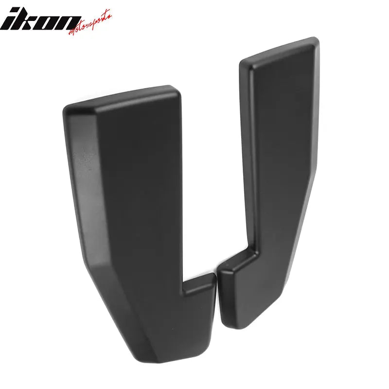 2015-2017 Ford Mustang V1 Matte Black Rear Bumper Lip W/8 Screws PP