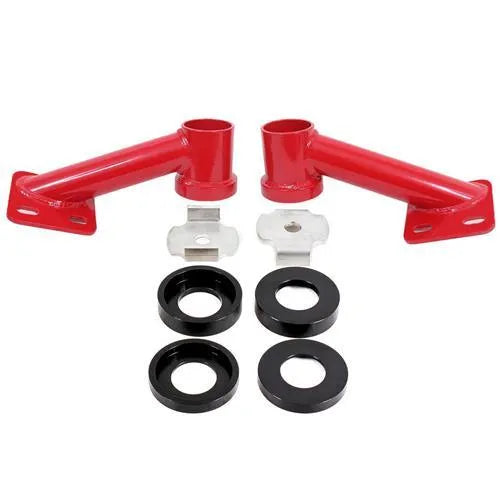 2015-19 MUSTANG BMR CRADLE BUSHING LOCKOUT KIT Red - LEVEL 2