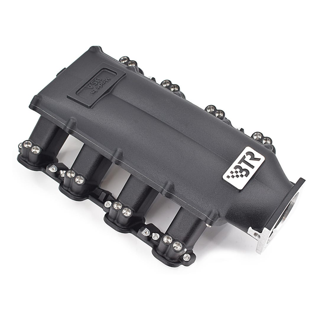 BTR TRINITY INTAKE MANIFOLD - LS7 DUAL INJECTOR - BLACK - TRA-7-BLK-P105-2I