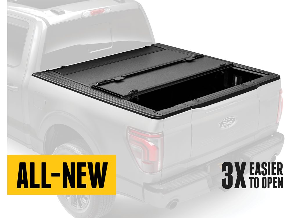 RealTruck BAKFlip MX4 EZ-Lift Hard Folding Tonneau Cover 2019-2027 Ram 1500, RHO & TRX 5'7" Bed
