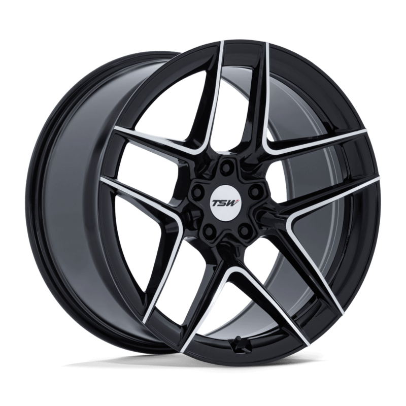 TSW Slipstream Wheel Black/Machined