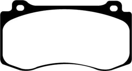 EBC 05-2023 Chrysler 300C SRT8 / Dodge Charger/Challenger 4 Piston Redstuff Front Brake Pads